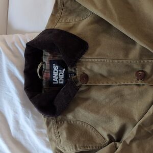 Land's End men's barn coat, size medium tall